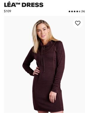 Kuhl Size Medium  LÉA™ Dress in Ganache